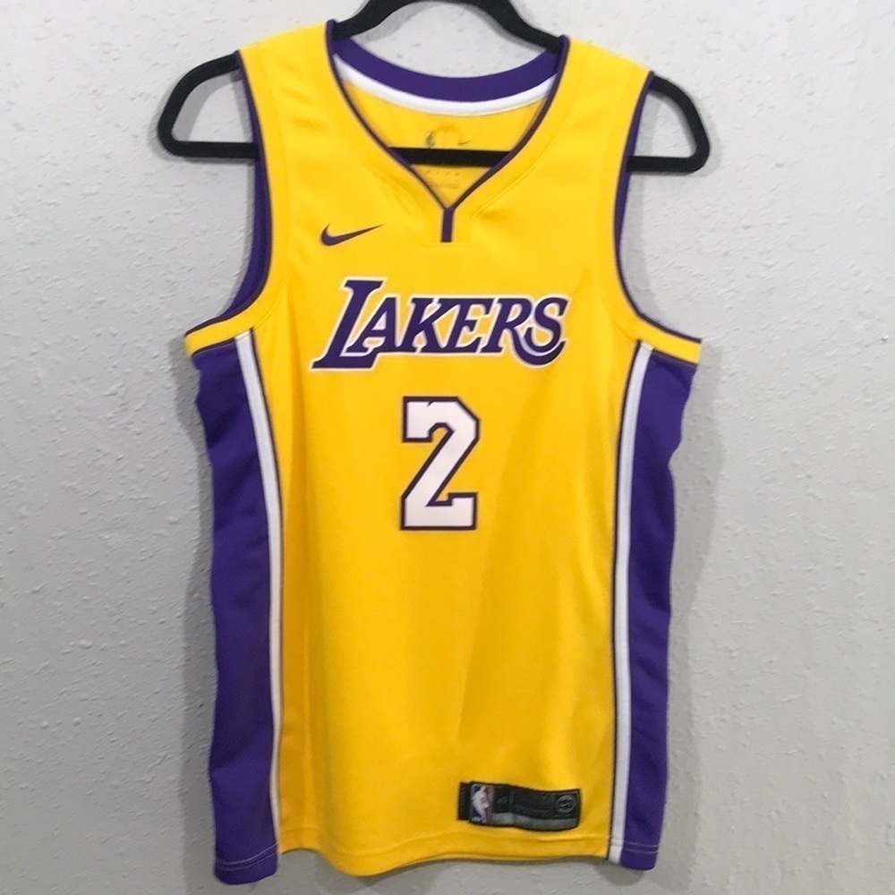 L.A. Lakers #2 Lonzo Ball Nike Basketball Jersey